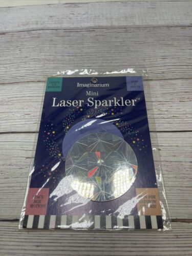 Mini Laser Sparkler Imaginarium A Display of Light and Color)**Sealed**Rare** - Afbeelding 1 van 12