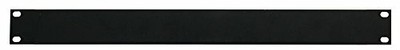 3PC MULTICOMP PRO - 555-15470 - Panel, Back, 1U, Steel, Black Powder Coated, 19