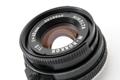 MINOLTA M-ROKKOR 40mm F2 From Japan 【Exc】 | eBay