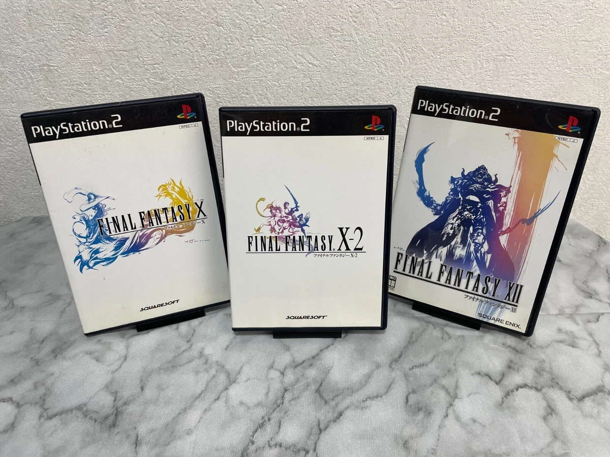 Lot of 5 Set Final Fantasy 10,10-2,12,13,13-2 PS2 PS3 PlayStation