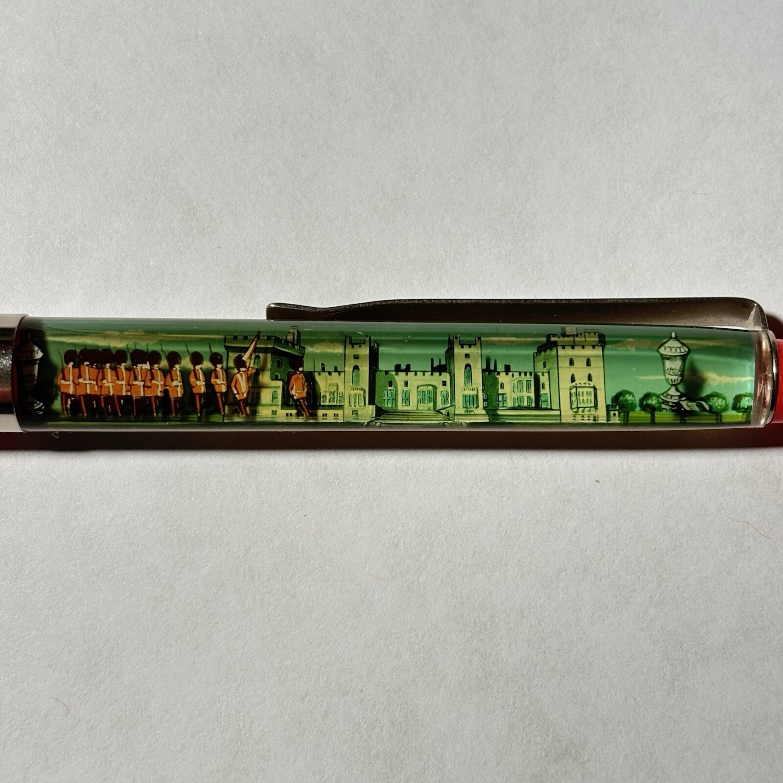 Windsor Castle England Floaty Pen Royal Guards The Crown Royalty Queen Elizabeth