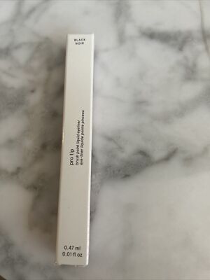 Glossier Pro Tip Brush point liquid Eyeliner Black NOIR 0.47 ml NIB