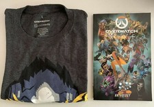 Overwatch Combo T-Shirt Uomo Grande Overwatch ANTOLOGIA VOLUME 1 SOFTCOVER NUOVA