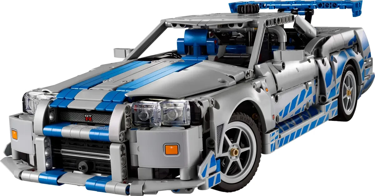 LEGO Technic #42210 2 Fast 2 Furious Nissan Skyline GT-R (R34) Car