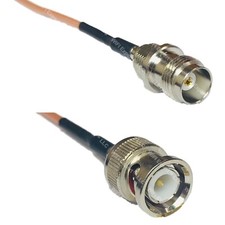 RG316 TNC FEMALE to BNC MALE RF Cable Rapid-SHIP LOT