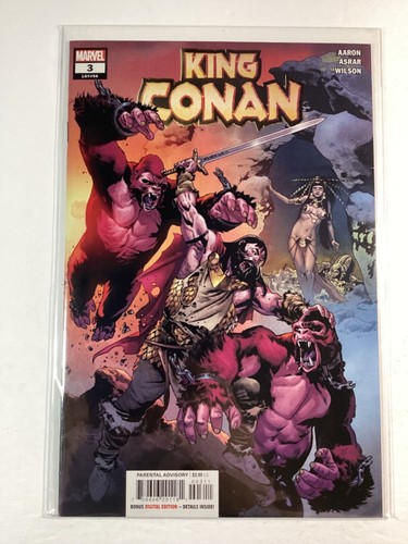 KING CONAN (2021 MARVEL) #3A NM/MT 9.8🟢💲CGC READY💲🟢🔥CONTROVERSIAL ISSUE ...