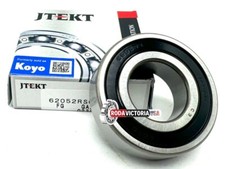 KOYO JAPAN 6205 2RS Deep Groove Ball Bearing, Rubber Sealed 25x52x15 mm