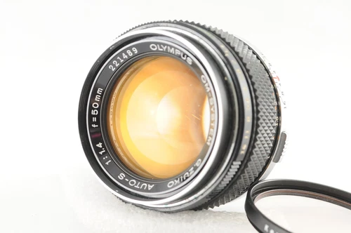 SEE PHOTOS OLYMPUS OM-System G. Zuiko Auto-S f/1.4 50mm Lens from Japan (#H013)