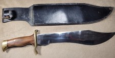 Heavy 17" Overall Length Bowie Knife Made In Pakistan 26568-12