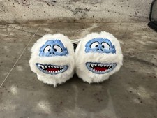 Bumble Rudolph Red Nosed Reindeer Baby Toddler Slippers Size 1