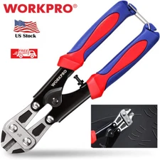 WORKPRO Mini Bolt Cutter 8-inch/210mm CR-MO Small Bolt Cutter Wire Cable Cutter