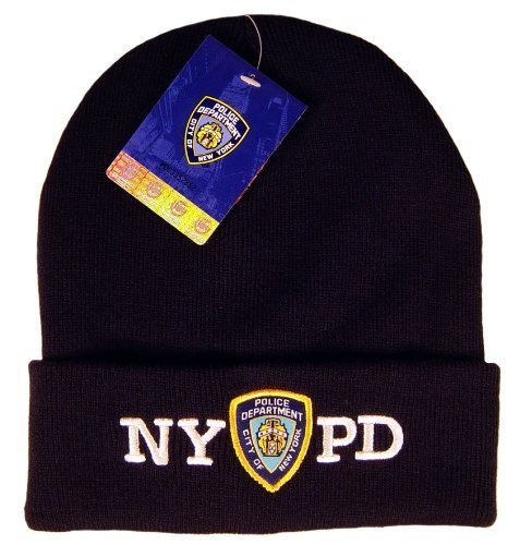 NYPD Winter Hat Beanie Skull Cap 