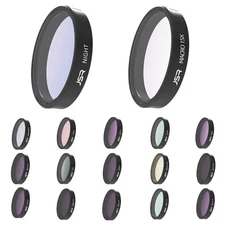 UV ND CPL 15x Marco Star Night Streak Lens Filter for DJI Osmo Action 3/4/5 Pro