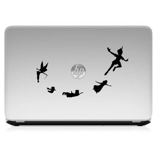 Peter Pan Flying Tinkerbell for Macbook Air/Pro Laptop Car Vinyl Decal Sticker - Image 4 of 4