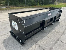 LINVILLE 10'x36"Snow Pusher Steel Blade w/back drag Free shipping Made in USA