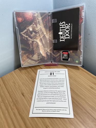 Nintendo Switch Death's Door Special Reserve Games Limited Edition SRG#1152 - Bild 7 von 8