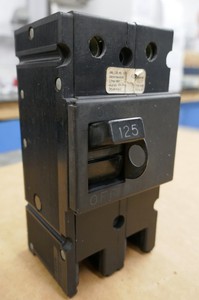 Zinsco QFB241252 Circuit Breaker 125A 2P 120/240V VAC QFB 125AMP 2 Pole