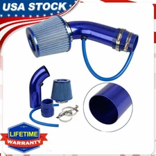 Car Set Cold Air Intake Filter Induction Pipe Power Flow Hose System Accessories