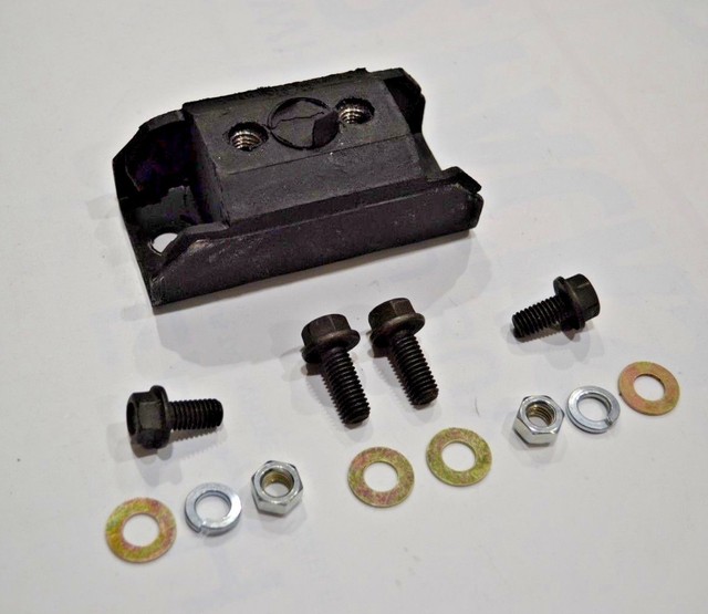 Turbo 350 Transmission Mount Rubber HARDWARE Included TH350 TH350