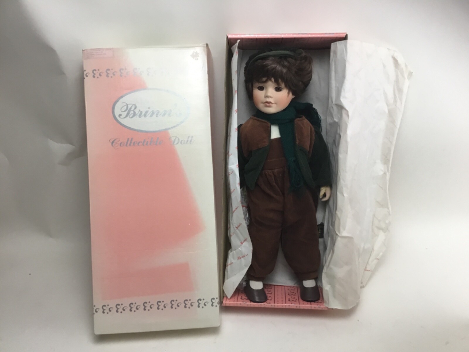 Brinn's Authentic Collectible Edition Porcelain Doll 1991 "Alex
