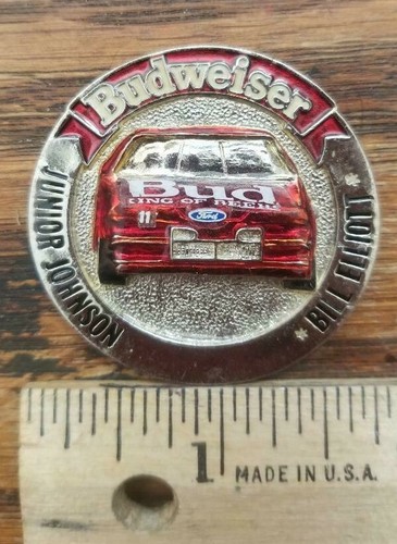Vintage Anheuser Busch Budweiser World Famous Bud King of Beers Coin Medal doubl