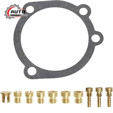 CV 40MM Carburetor Jet Kit For Sportster XL883/1200 (#180 185 190 195 42 45 48) 