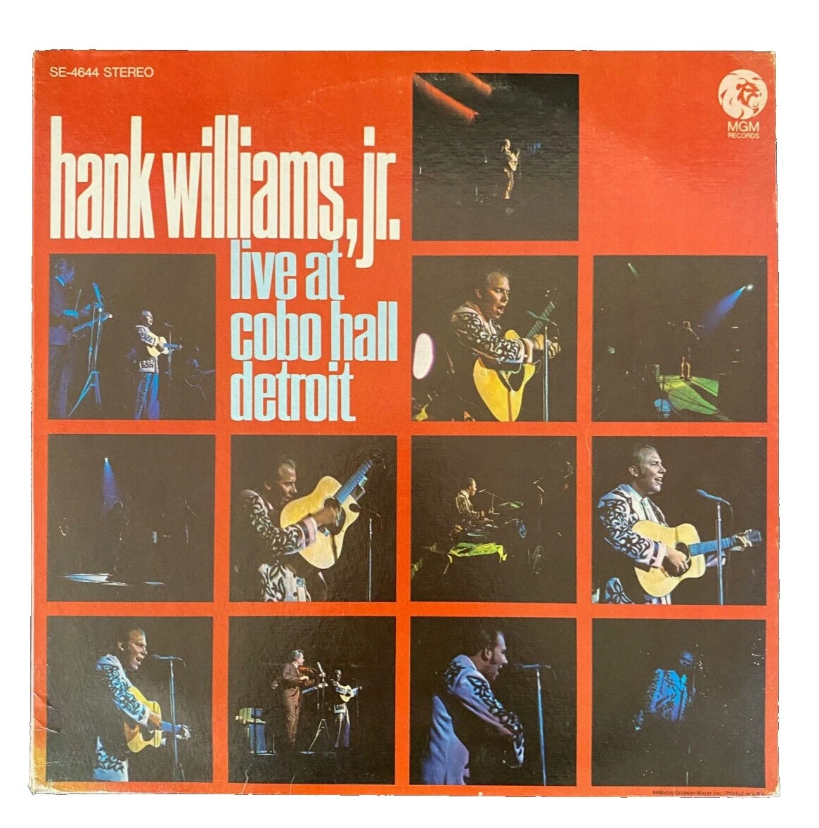 Excellent (EX) Grading 33 RPM Speed Vinyl Records Hank Williams Jr.