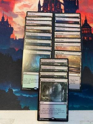 MTG Modern Horizons 2 Complete Play Set of Fetch Lands + Yavimaya Cradle