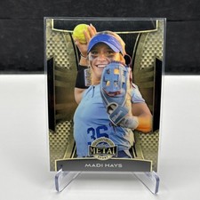 Madi Hays 2025 Hoja Metal Mujer Deporte 1/1 Oro Prismático No. 84