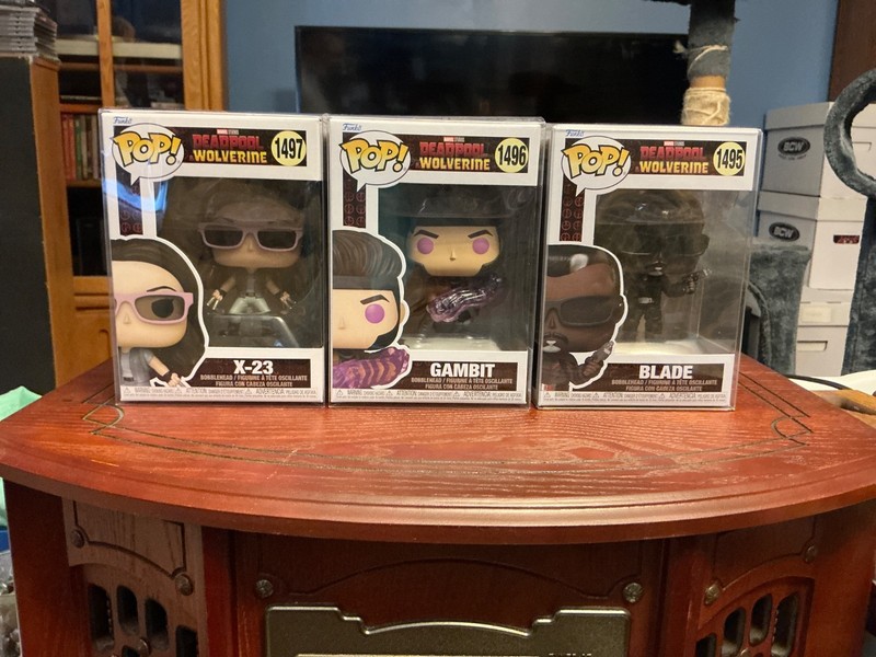 Deadpool Wolverine Movie Funko Set