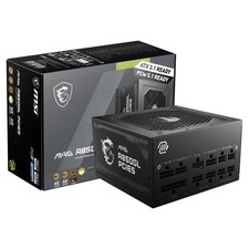 MSI MAG A850GL PCIE5, Fully Modular Compact Gaming 850W Power Supply, 80 Gol...