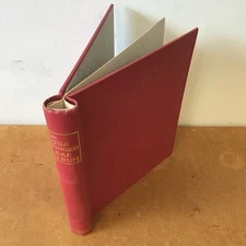 Stanley Gibbons Utile Hinged Leaf Album No Leaves Red