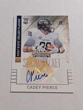 Casey Pierce Autograph Football Card 2015 Panini Contenders Draft Rookie #196 🔥