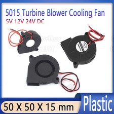 5015 Turbine Blower 5cm Cooling Fan 50 X 50 X 15 mm 5V 12V 24V DC 3D Printer