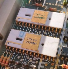 1x TN PLATINE CARD VINTAGE + 2x IC s U108M VERGOLDET "TELEFON NETZWERK" 