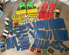 80s Tomy Train Set Trackmaster Track Trains & Accessories 120 Pieces