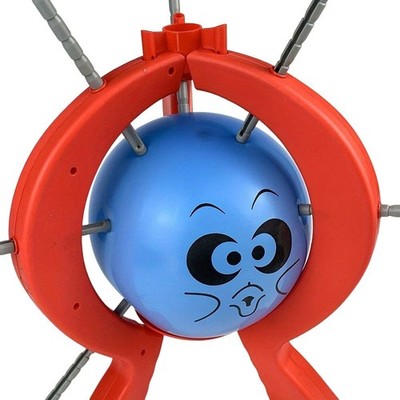 1 Set Tabletop Balloon Spike Game Prank Explode Interactive Family Party Gag Toy