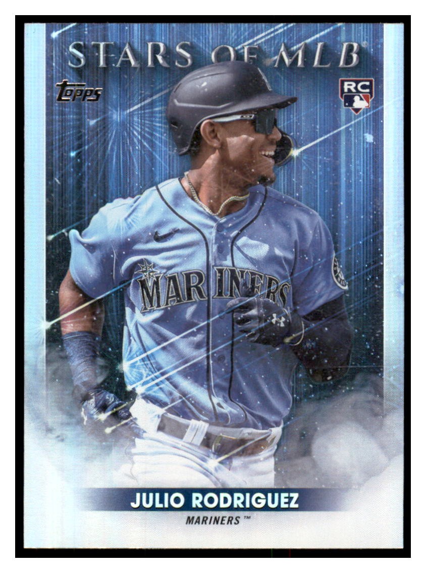 Julio Rodriguez 2022 Topps Update RC Stars of MLB #SMLB-87 Seattle Mariners