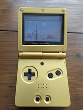 Nintendo Game Boy Advance SP Gold Zelda Edition Tested/Working Original Shell