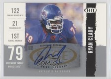 2008 SAGE Hit Auto Silver Ryan Clady #A79 Auto 2t7