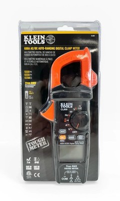 Klein Tools 600A AC/DC Auto-Ranging Digital Clamp Meter  CL800  BRAND NEW!