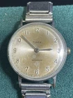 Vintage Timex Men’s Mechanical Watch Silver Dial Expansion Band Not Working