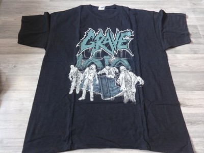 Grave Old Vintage Shirt Death Metal Benediction Lock Up Dismember Frozen Soul *
