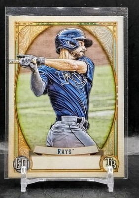 BRANDON LOWE. 2021 Topps Gypsy Queen Baseball. Missing Name Parallel. #203....