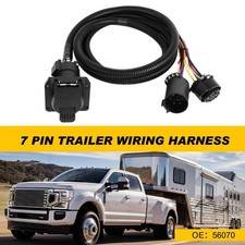 7 Pin Trailer Connector Wiring Harness Extension for Ford F-250 F-350 Super Duty