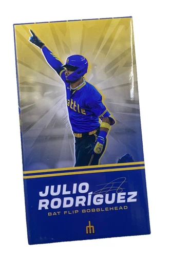 Julio Rodriguez • Seattle Mariners #44 Bat Flip Bobblehead • 2025 Promo MLB SGA