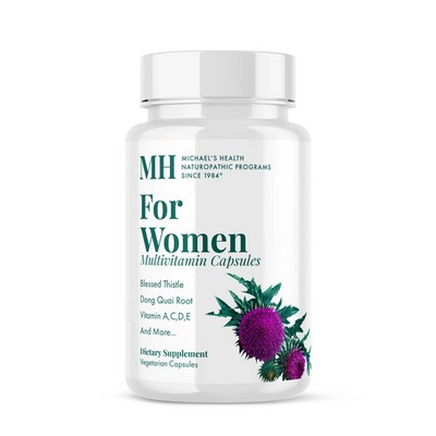 MK Michael's Health Naturopathic  For Women's Multi Vitamin 90 Vegetarian Caps