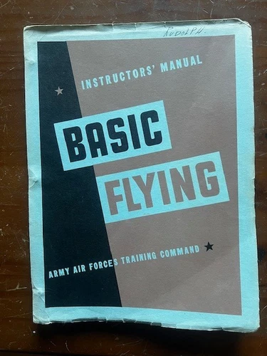 Vultee BT-13 BT-15 USAAF Pilot Training Manual WW2