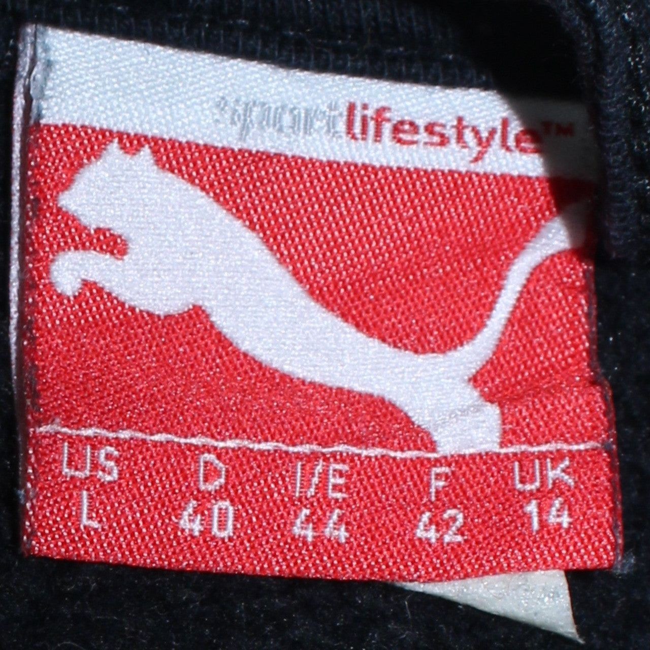 Puma Black Hoodie Womens L image 6