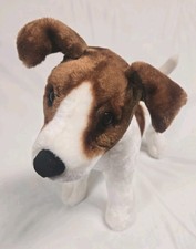 Melissa and Doug Jack Russell Terrier Realistic Plush Stuffed Animal 18